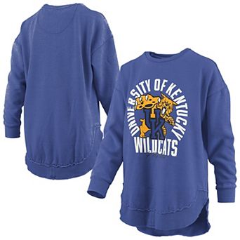 Women's Pressbox Royal Kentucky Wildcats Blitz Long Sleeve T-Shirt
