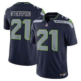 Men's Nike Devon Witherspoon College Navy Seattle Seahawks Team Vapor F.U.S.E. Stitched Limited Jersey