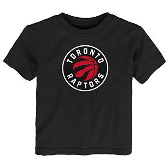 Toddler Outerstuff Black Toronto Raptors Primary Logo T-Shirt