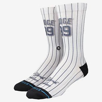 Unisex Stance Aaron Judge White New York Yankees Player Jersey Crew Socks