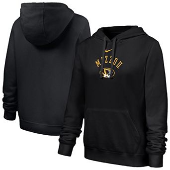 Women's Nike Black Missouri Tigers Club Fleece Hoodie