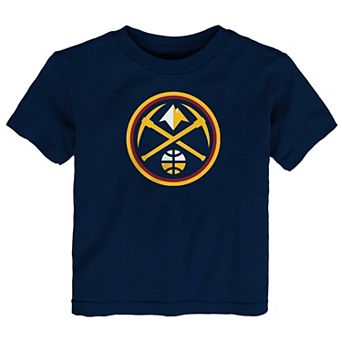 Toddler Outerstuff Navy Denver Nuggets Primary Logo T-Shirt