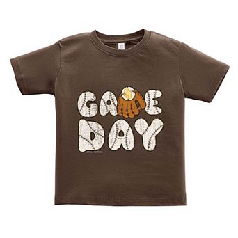 Toddler Soft as a Grape Brown San Diego Padres Game Day T-Shirt