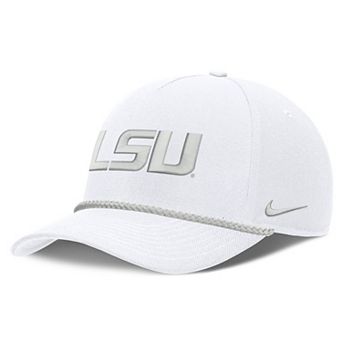 Unisex Nike White LSU Tigers Rope Rise Adjustable Hat