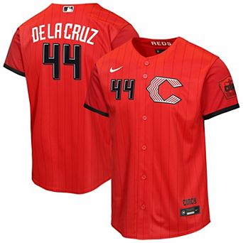 Youth Nike Elly De La Cruz Red Cincinnati Reds 2026 City Connect Stadium Jersey
