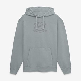 Men's Fanatics Gray Anaheim Ducks Washed Fleece Hoodie