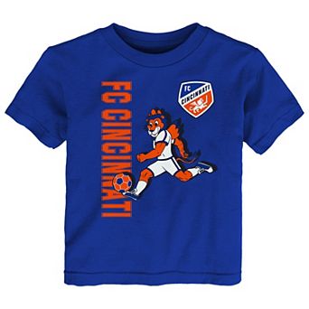 Toddler Outerstuff Royal FC Cincinnati Mascot Hero T-Shirt