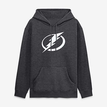 Men's Fanatics Heather Charcoal Tampa Bay Lightning Essential Hoodie