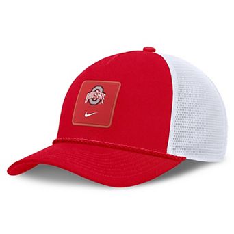 Unisex Nike Scarlet Ohio State Buckeyes 2026 On-Field Gameday Rope Trucker Adjustable Hat