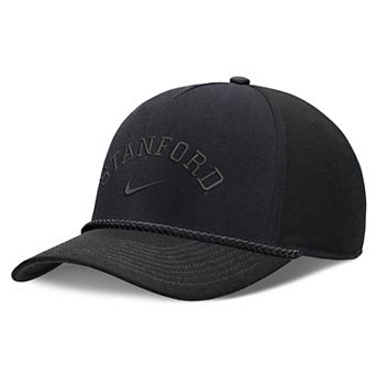 Unisex Nike Black Stanford Cardinal Campus Prep Tonal Rope Rise 5-Panel Adjustable Hat