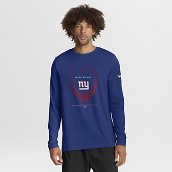 Men's Nike Royal New York Giants Legend Icon Dri-FIT Long Sleeve T-Shirt