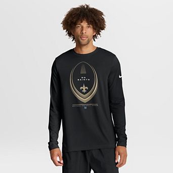 Men's Nike Black New Orleans Saints Legend Icon Dri-FIT Long Sleeve T-Shirt
