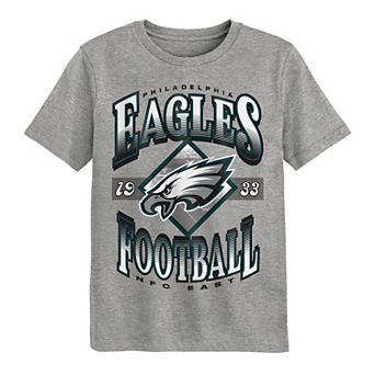 Preschool Outerstuff Dark Heather Gray Philadelphia Eagles Of Days Past T-Shirt