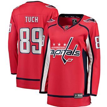 Women's Fanatics Alex Tuch Red Washington Capitals Home Breakaway Jersey