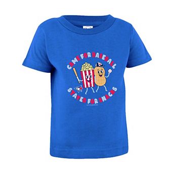 Infant Soft as a Grape Royal Toronto Blue Jays Snack T-Shirt