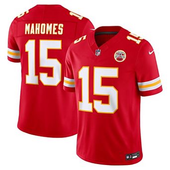 Men's Nike Patrick Mahomes Red Kansas City Chiefs Team Vapor F.U.S.E. Stitched Limited Jersey