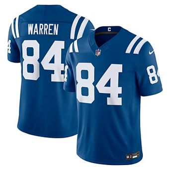 Men's Nike Tyler Warren Royal Indianapolis Colts Team Vapor F.U.S.E. Stitched Limited Jersey