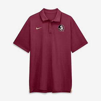 Men's Nike Garnet Florida State Seminoles 2026 Sideline Tour Dri-FIT Polo