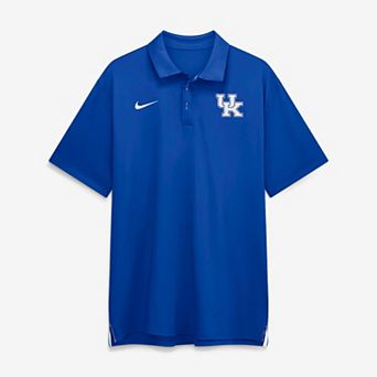 Men's Nike Royal Kentucky Wildcats 2026 Sideline Tour Dri-FIT Polo