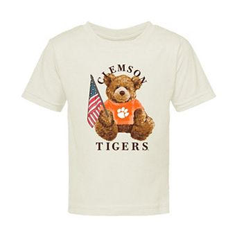 Infant Cream Clemson Tigers All-American Teddi T-Shirt