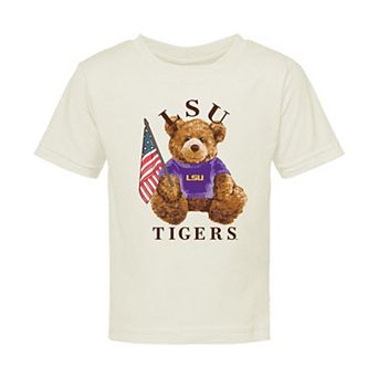 Infant Cream LSU Tigers All-American Teddi T-Shirt