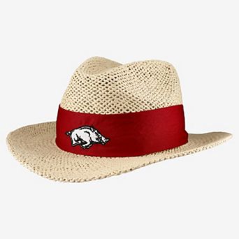 Men's Ahead Tan Arkansas Razorbacks Wellington Gambler Hat