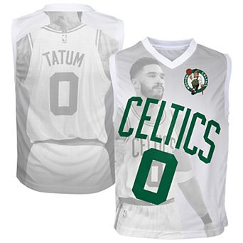 Youth Outerstuff Jayson Tatum White Boston Celtics Hometown Fashion Jersey