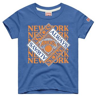 Toddler Homage Blue New York Knicks Always Knicks Tri-Blend T-Shirt
