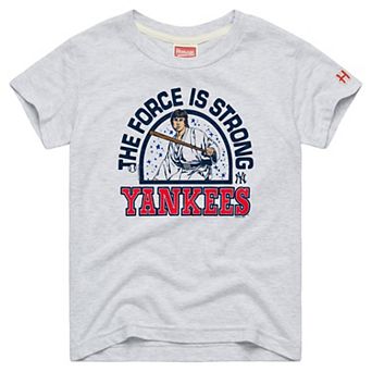 Toddler Homage Heather Gray New York Yankees Star Wars x MLB Dark Side T-Shirt