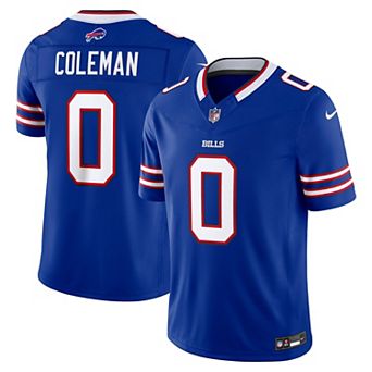 Men's Nike Keon Coleman Royal Buffalo Bills Vapor F.U.S.E. Stitched Limited Jersey