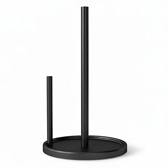 Stainless Steel Countertop Paper Towel Holder with Weighted Base