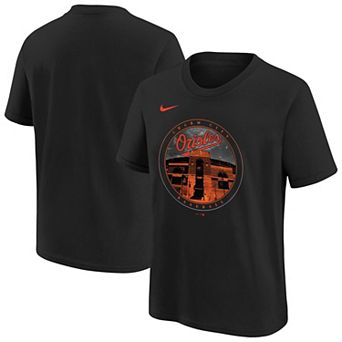 Youth Nike Black Baltimore Orioles Hometown Collection T-Shirt
