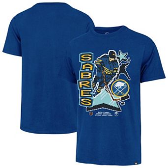 Men's '47 Royal Buffalo Sabres Lamp Lighter Franklin T-Shirt