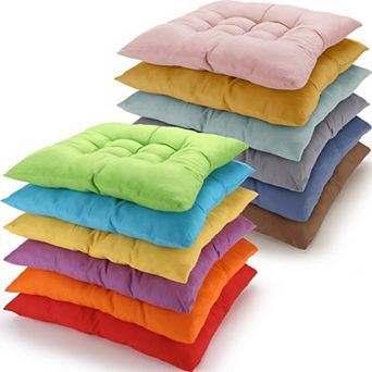 12 Bulk Floor Pillows Seating Cushions Meditation Yoga Chair Tatami Office
