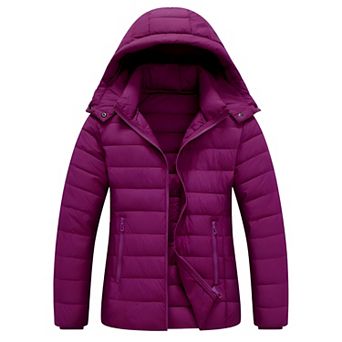 Windproof Puffer Winter Jacket