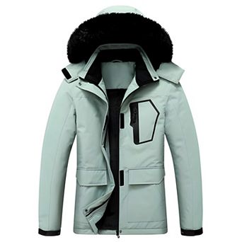 Hooded Winter Ski Jacket