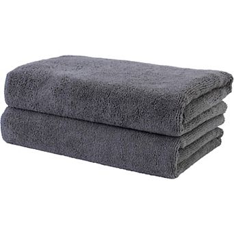 2 Pack Professional Quick Dry Lint Free Microfiber Hair Drying Salon Towel, 20 x 40 in