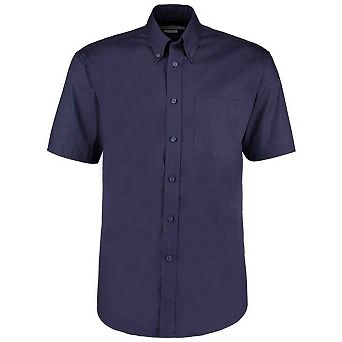 Kustom Kit Mens Oxford Short-Sleeved Formal Shirt