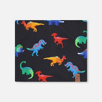 Baby Boy Stretch Jersey Neck Tube Dinosaur Print