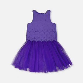 Little Kids Girl Sleeveless Top and Skirt Set