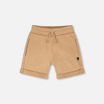 Baby Boy French Terry Drawstring Shorts