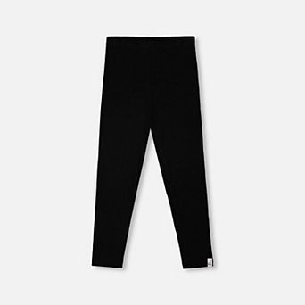 Little Kids Girl Full-Length Rib Leggings