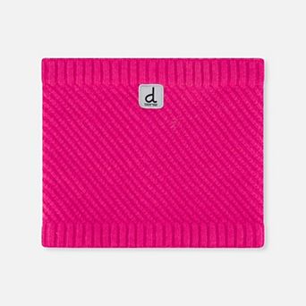Big Kids Girl Polar Fleece-Lined Winter Knit Neckwarmer - 7-16 Years