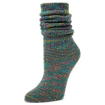 Spacedye Mix Scrunch Crew Socks