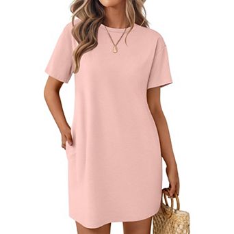 Ekouaer Nightgowns for Women Cotton Sleep Shirts Tshirt Nightshirt Casual Sleepdress Sleepwear