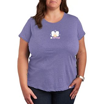 Plus Size CapyFun Capybara Gingerbread House Graphic Tee