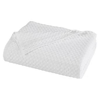 Brooklyn Loom Cotton Waffle Throw Blanket