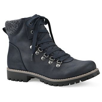 Cliffs by White Mountain Primed Women's Lace-Up Ankle Boots
