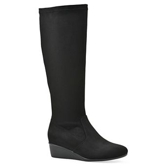Cliffs by White Mountain Bolmont Women's Wedge Tall Shaft Boots
