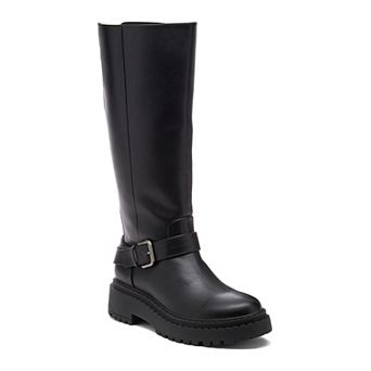 Rocket Dog Parker Notice Women's Knee-High Buckle Boots